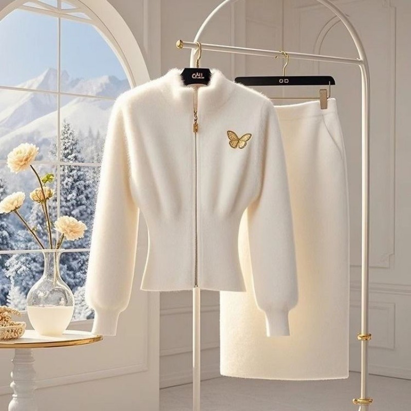 Embroidery Uniform - Yeni Lüks Yüksek Kalite Yünlü Örme
