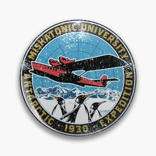 Embroidery University - Miskatonic Üniversitesi Antarktika Expediti Yumuşak Düğme