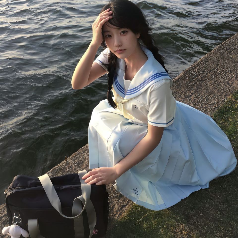 Embroidery Uniform - MAGOGO Orijinal Japon JK Denizci Üniforma