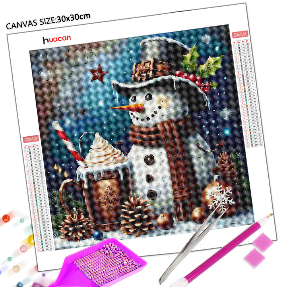 HUACAN DIY 5D Elmas Boyama Kar - Embroidery Cream incelemesi ve fiyatı