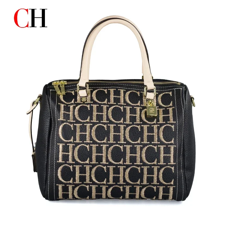 CH Nakış Harfli Boston Çantası - Embroidery Gold incelemesi ve fiyatı