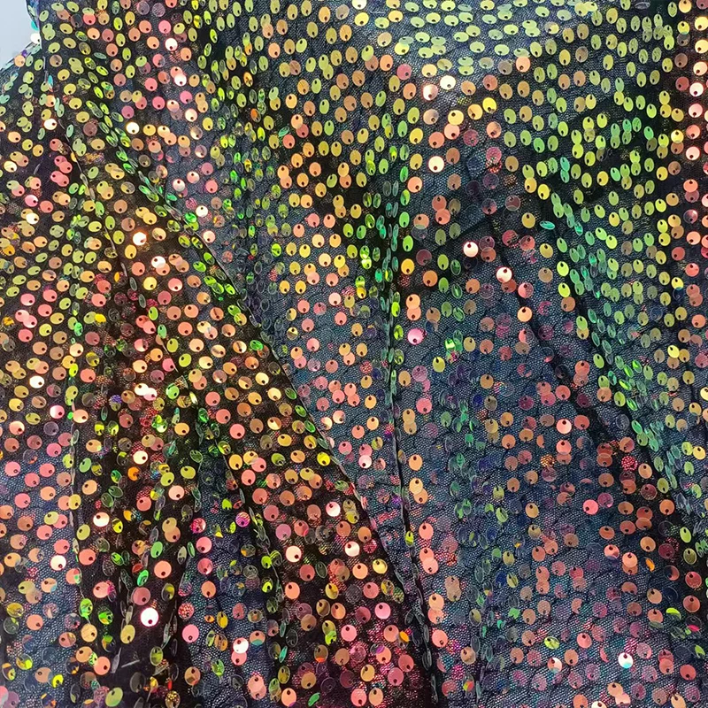 Gökkuşağı Pullu Nakış Kumaşı 6 - Embroidery Gradient incelemesi ve fiyatı