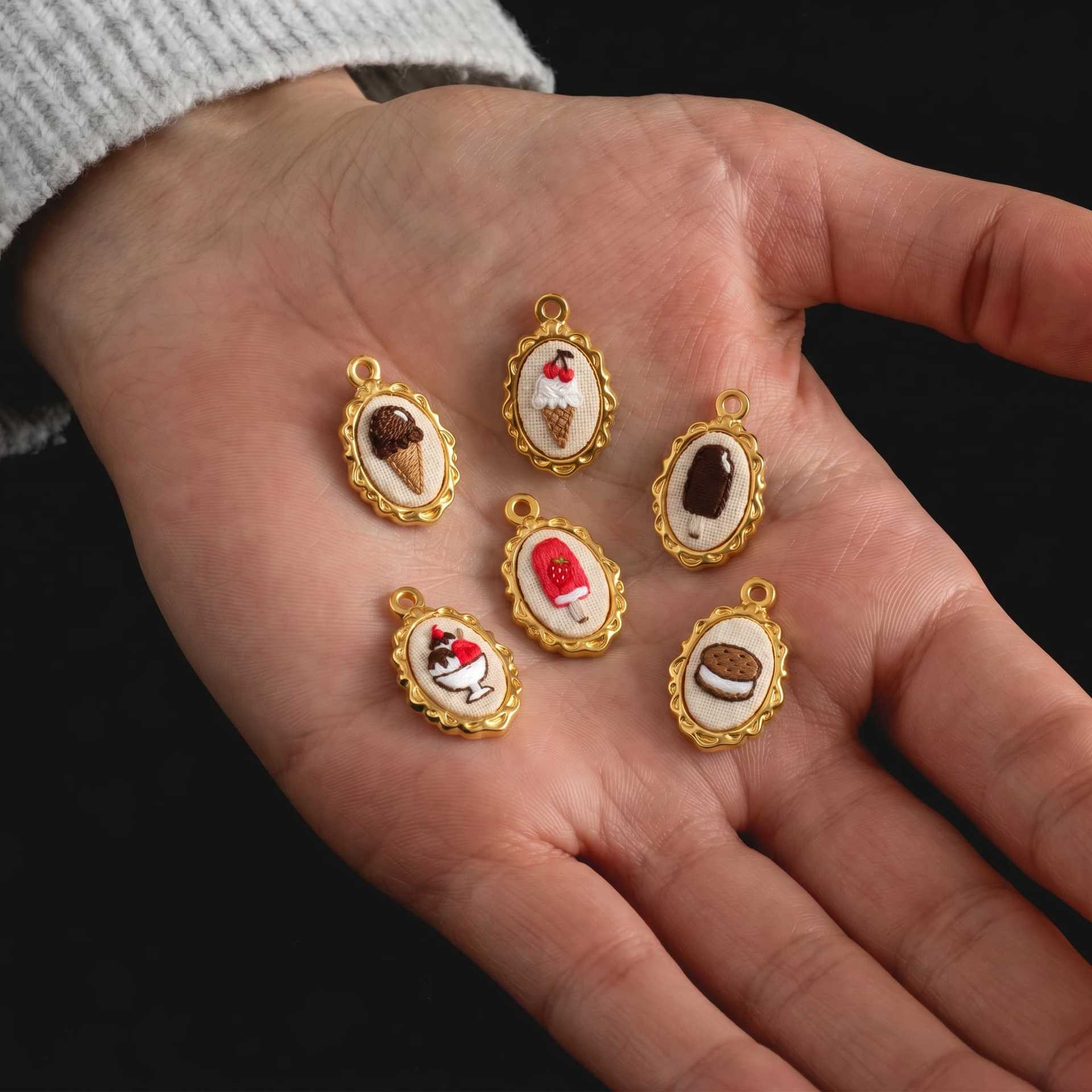 5 adet Paslanmaz Çelik Nakış D - Embroidery Cream incelemesi ve fiyatı
