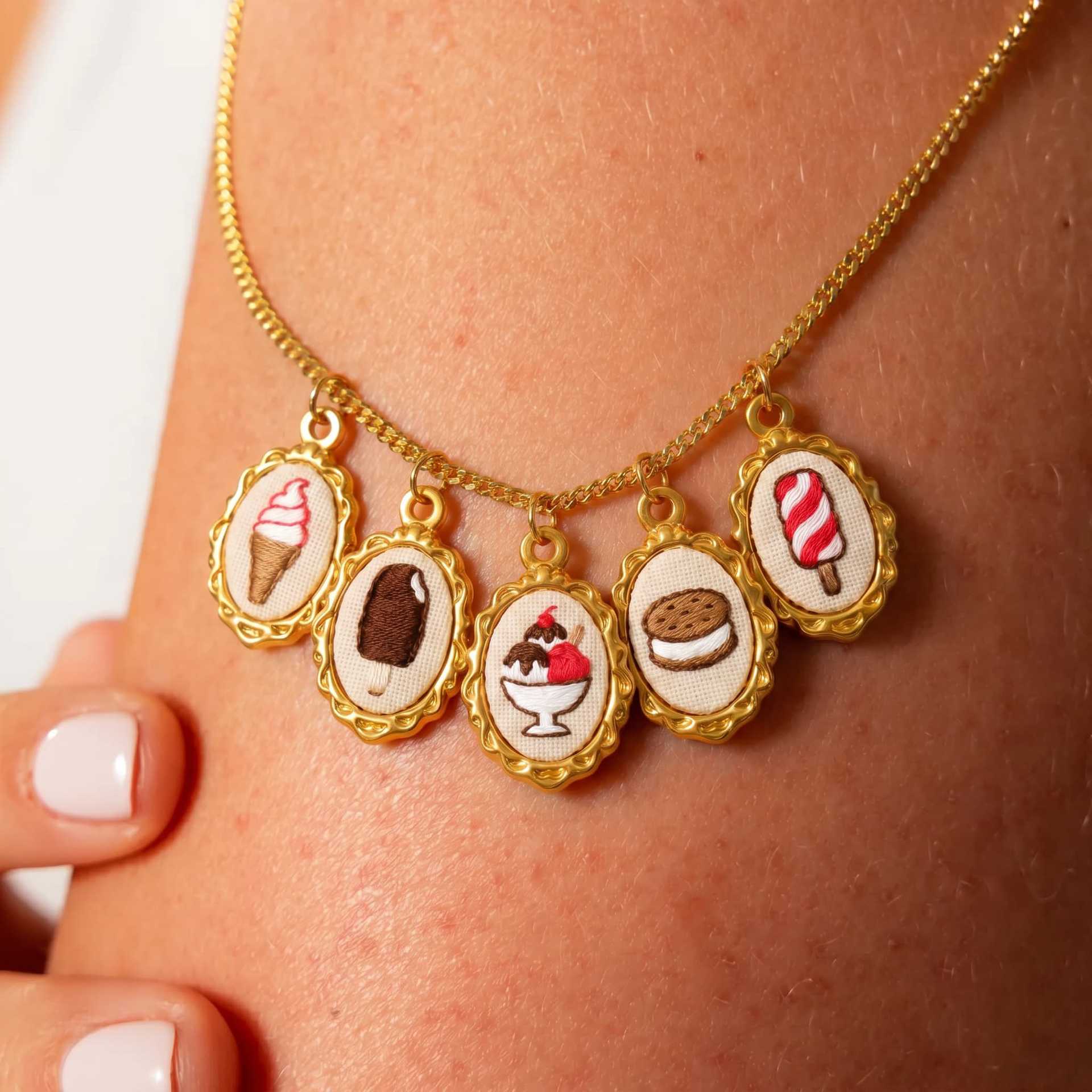 5 adet Paslanmaz Çelik Nakış D - Embroidery Cream incelemesi ve fiyatı