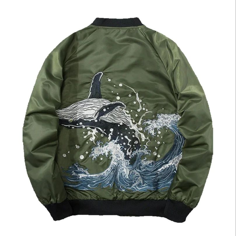 Sukajan İşlemeli Bomber Ceket  - Embroidery University incelemesi ve fiyatı