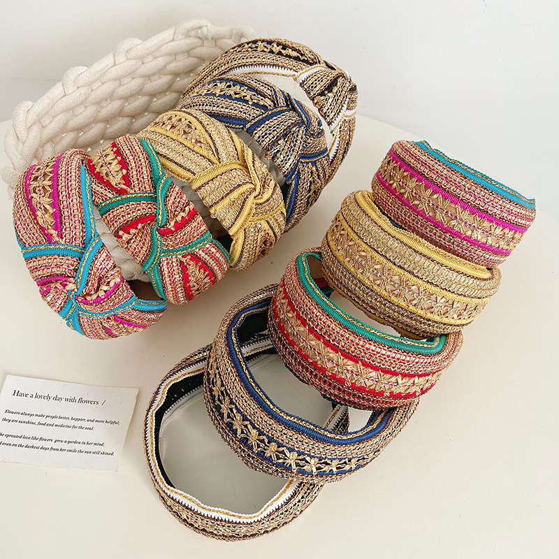 Kadın kızlar Vintage Bohemian  - Embroidery Gold incelemesi ve fiyatı