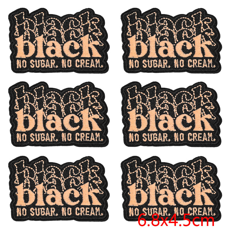 10 adet/grup Siyah Kız Sihirli - Embroidery On Black Shirt incelemesi ve fiyatı