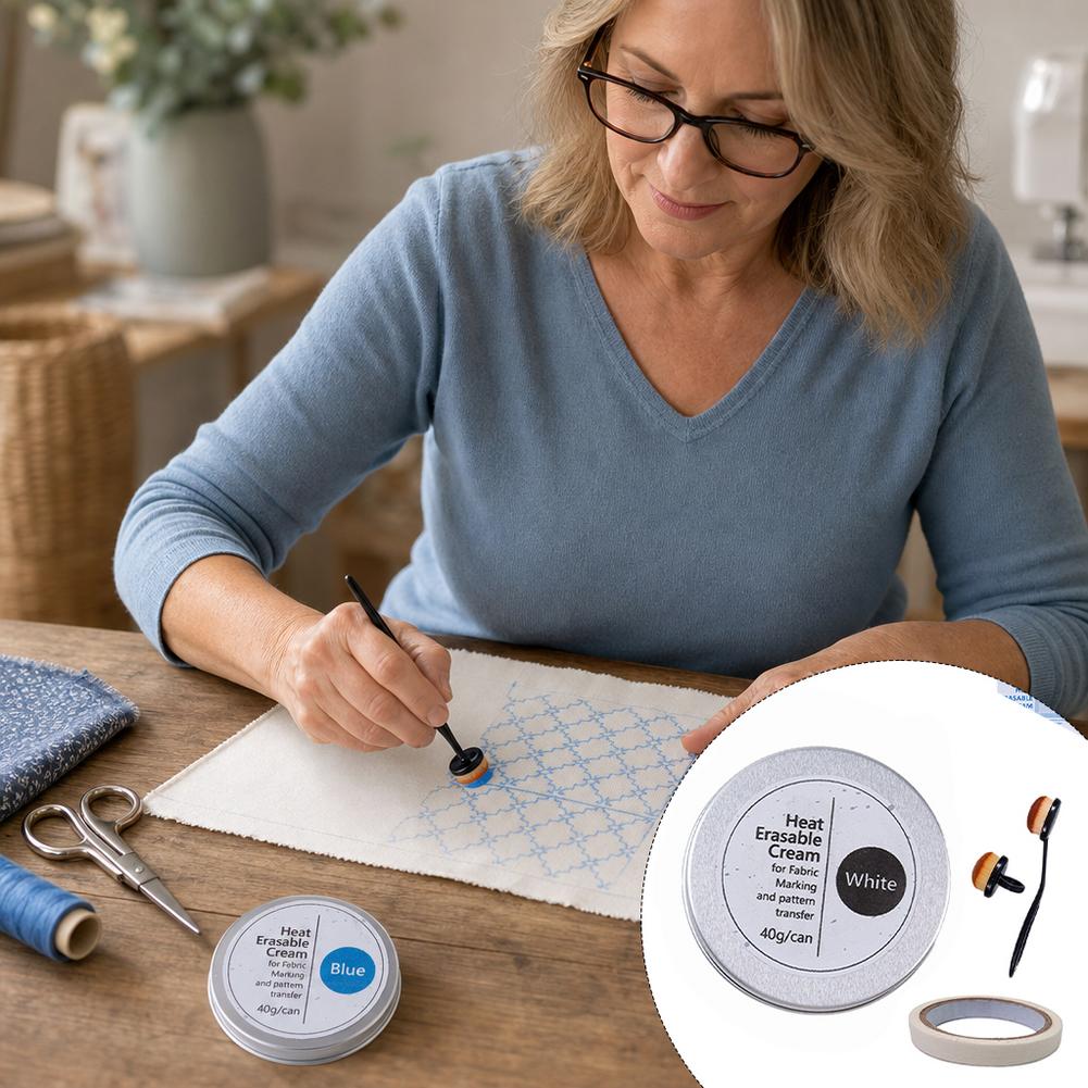 Isıyla Silinebilir Kumaş İşare - Embroidery Cream incelemesi ve fiyatı