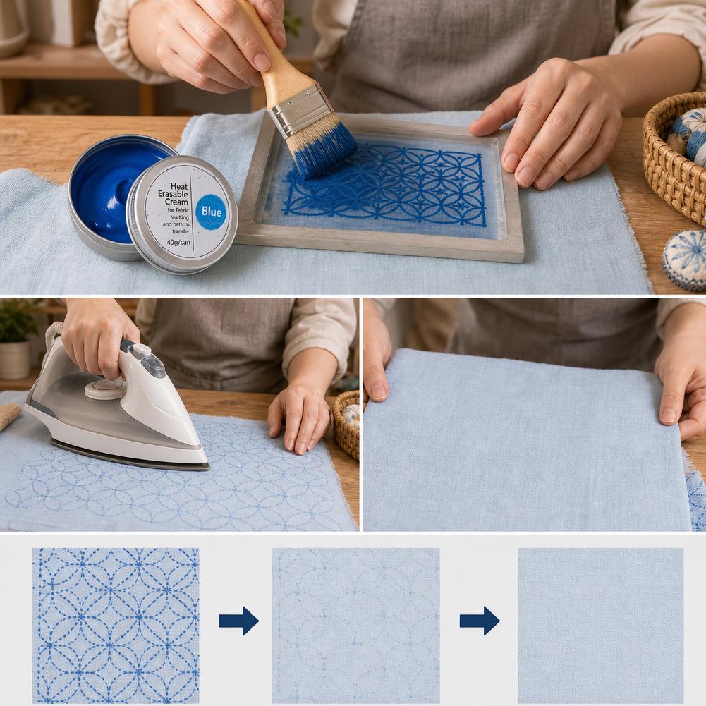 Isıyla Silinebilir Kumaş İşare - Embroidery Cream incelemesi ve fiyatı