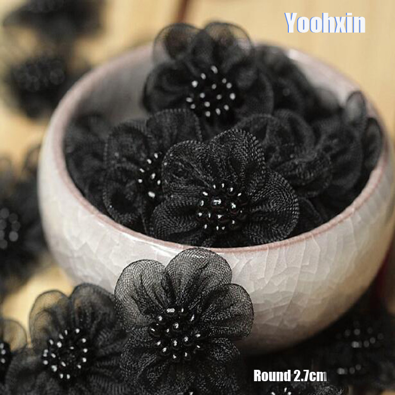 3 adet sıcak 3D siyah çiçek na - Embroidery On Black Shirt incelemesi ve fiyatı