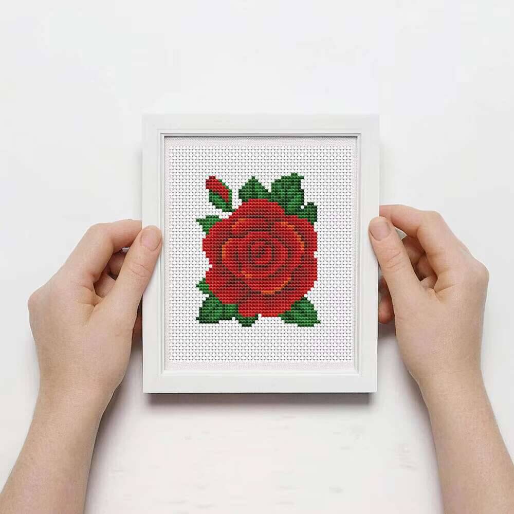 Huacan MINI Çapraz Dikiş Gül Ç - Embroidery Rose Stitch incelemesi ve fiyatı
