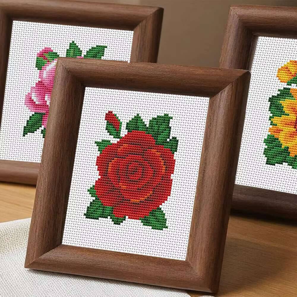 Huacan MINI Çapraz Dikiş Gül Ç - Embroidery Rose Stitch incelemesi ve fiyatı