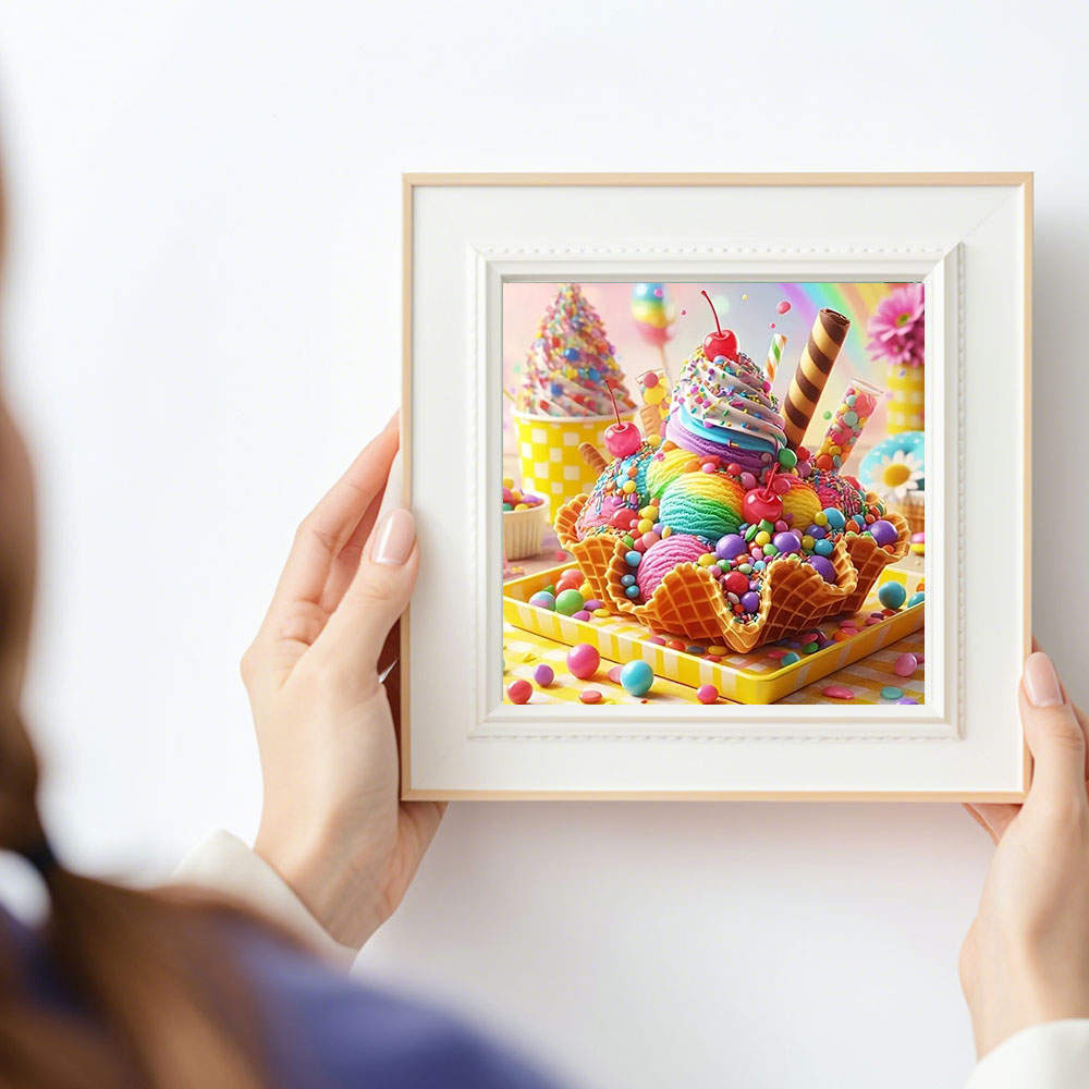 HUACAN 1 adet Elmas Boyama Don - Embroidery Cream incelemesi ve fiyatı