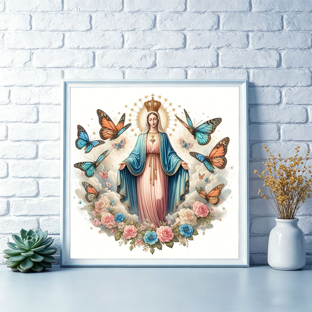 HUACAN Nakış Kitleri Meryem An - Embroidery Rose Stitch incelemesi ve fiyatı