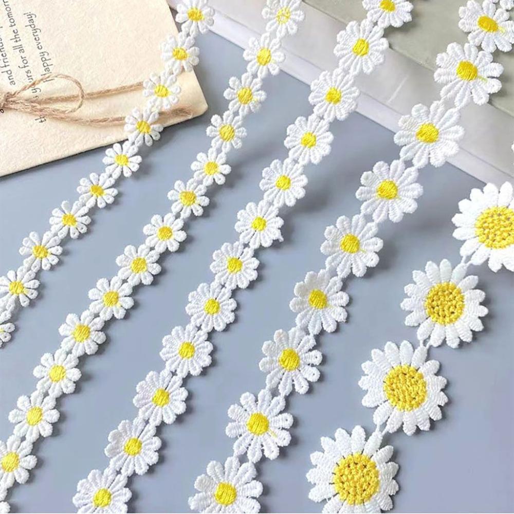 Güzel beyaz işlemeli papatya d - Embroidery Daisy Flower incelemesi ve fiyatı