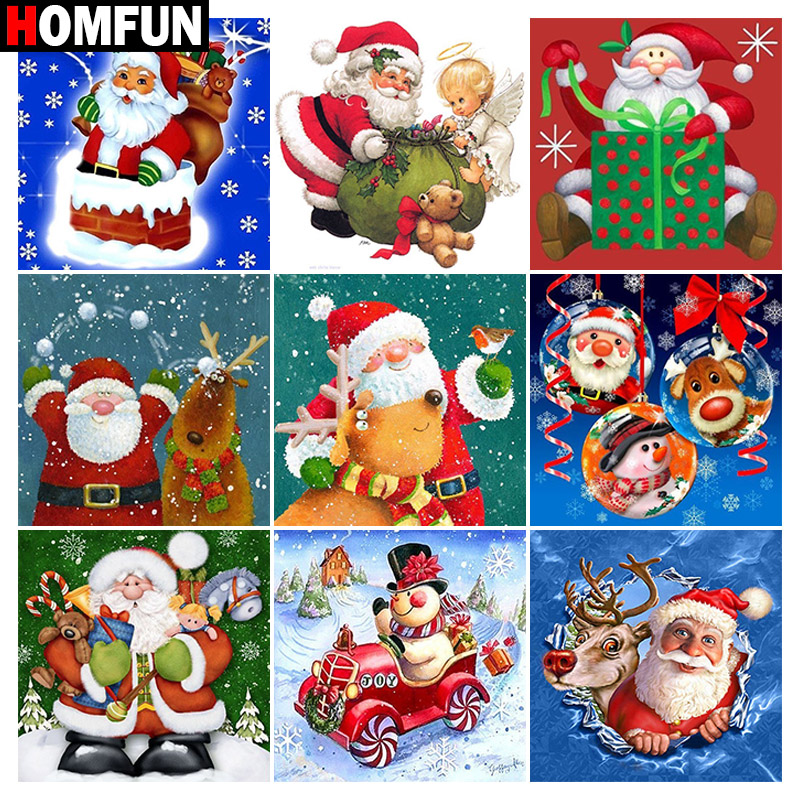 HOMFUN Elmas Boyama Tam Kare/Y - Embroidery Cross Stitch Patterns incelemesi ve fiyatı