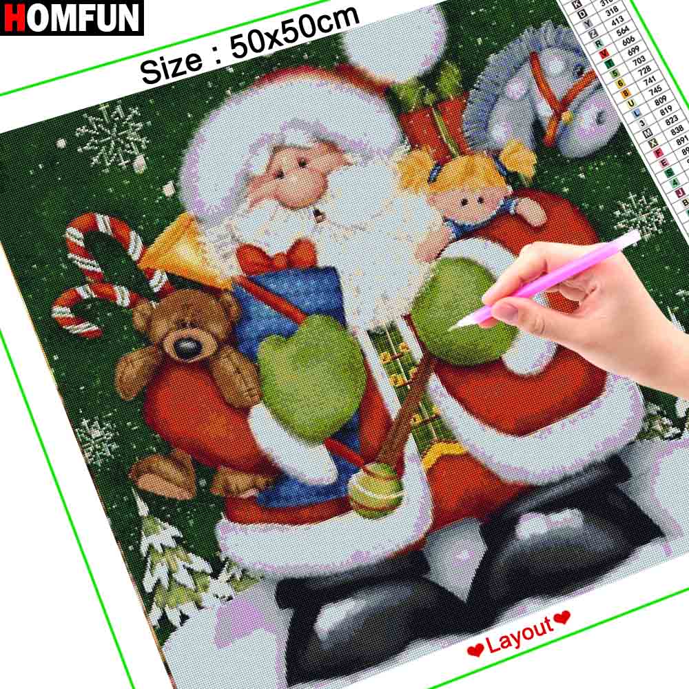 HOMFUN Elmas Boyama Tam Kare/Y - Embroidery Cross Stitch Patterns incelemesi ve fiyatı