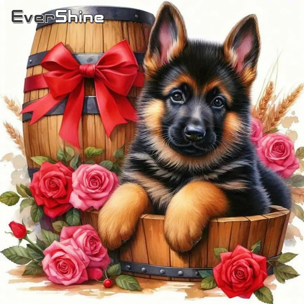 Evershine Elmas Mozaik Köpek H - Embroidery Rose Stitch incelemesi ve fiyatı