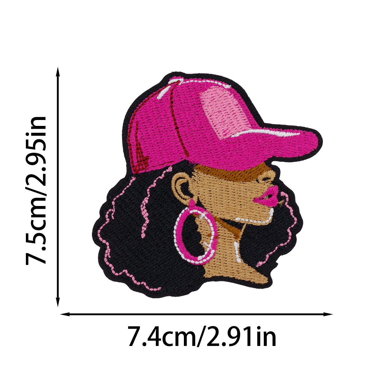 Karikatür Moda Siyah Kız Kadın - Embroidery On Black Shirt incelemesi ve fiyatı