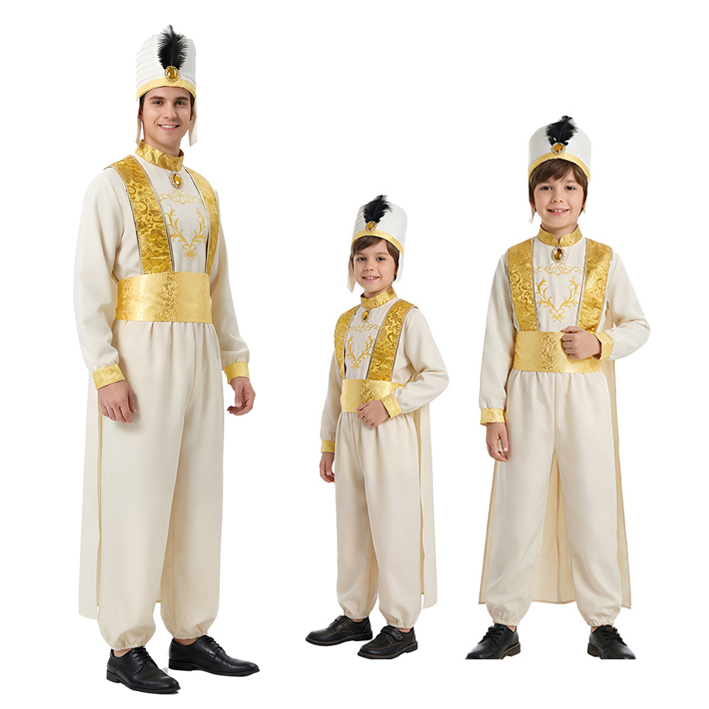 Yetişkin Aladdin Cosplay Kostü - Embroidery Gold incelemesi ve fiyatı