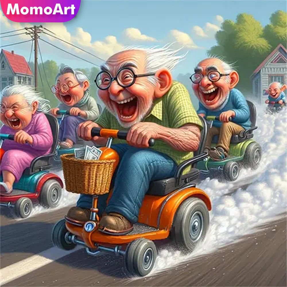 Momoart 5D DIY Elmas Mozaik Ya - Embroidery Cross Stitch Patterns incelemesi ve fiyatı