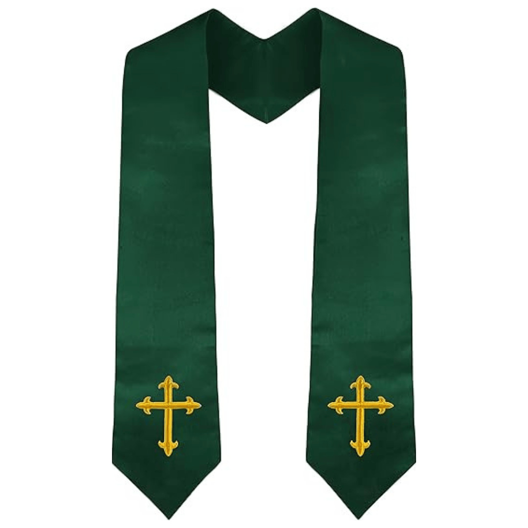 Çift Taraflı Papaz Stolü Altın - Embroidery Gold incelemesi ve fiyatı