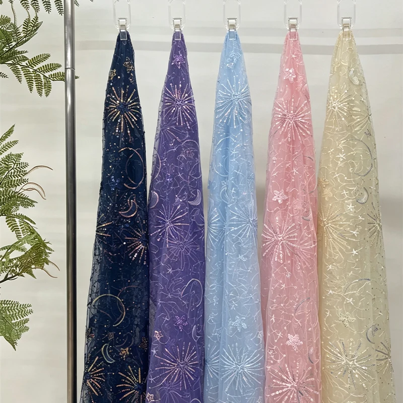 Renkli Yıldız Ay Payetler Nakı - Embroidery Gradient incelemesi ve fiyatı