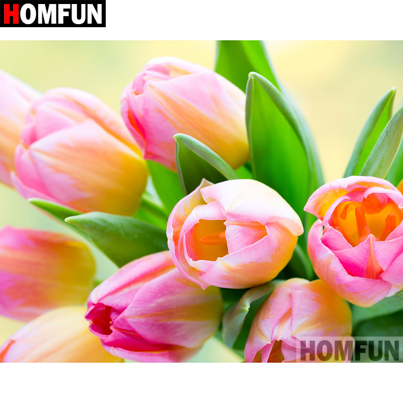 HOMFUN Taklidi Boyama Kristal  - Embroidery Cross Stitch Patterns incelemesi ve fiyatı