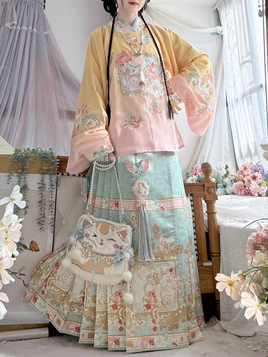 Yeni Hanfu Kadın Ming Sistemi  - Embroidery Skirt incelemesi ve fiyatı