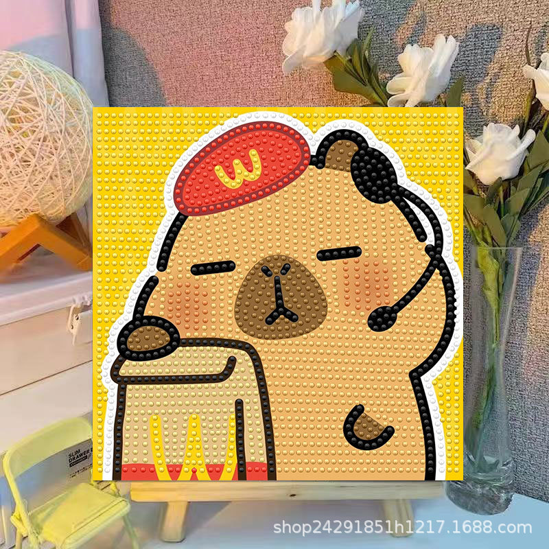 Karikatür Capibala Kristal Elm - Embroidery Gift Ideas incelemesi ve fiyatı