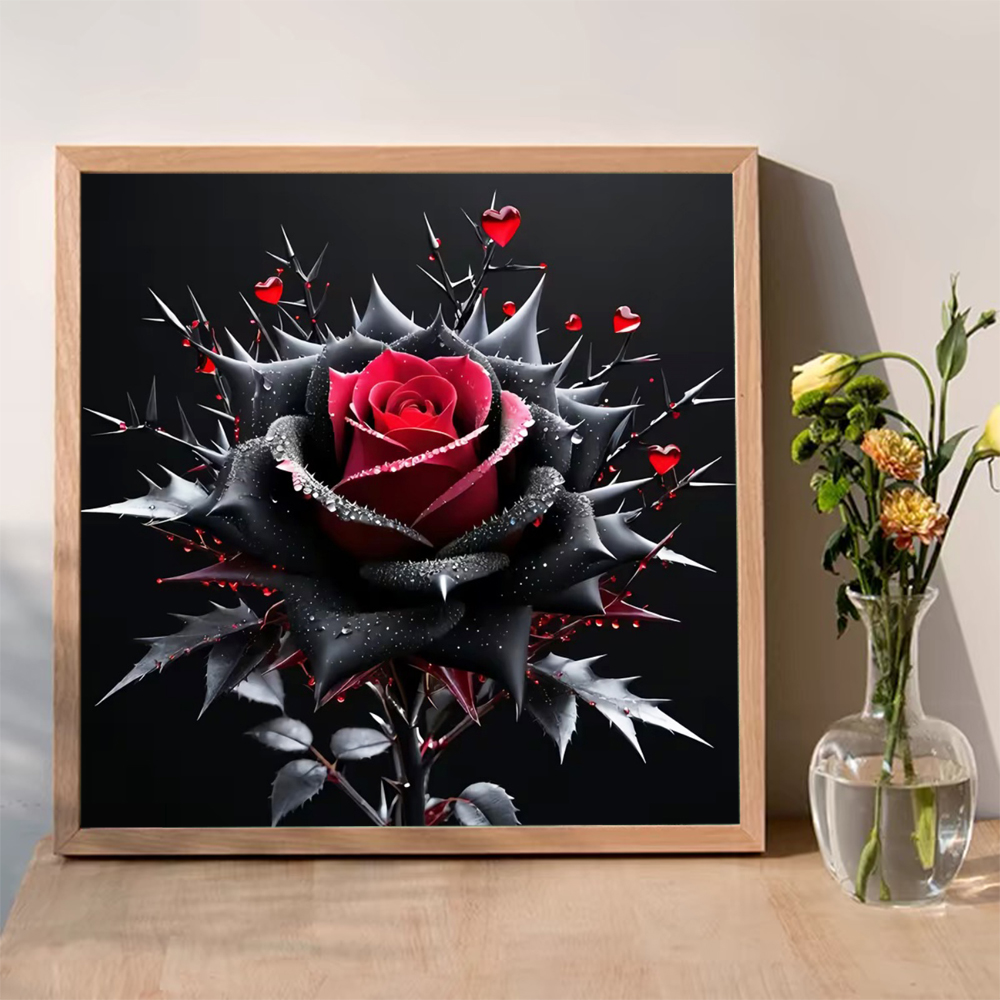 Evershine Elmas Boyama Gül Çiç - Embroidery Rose Stitch incelemesi ve fiyatı