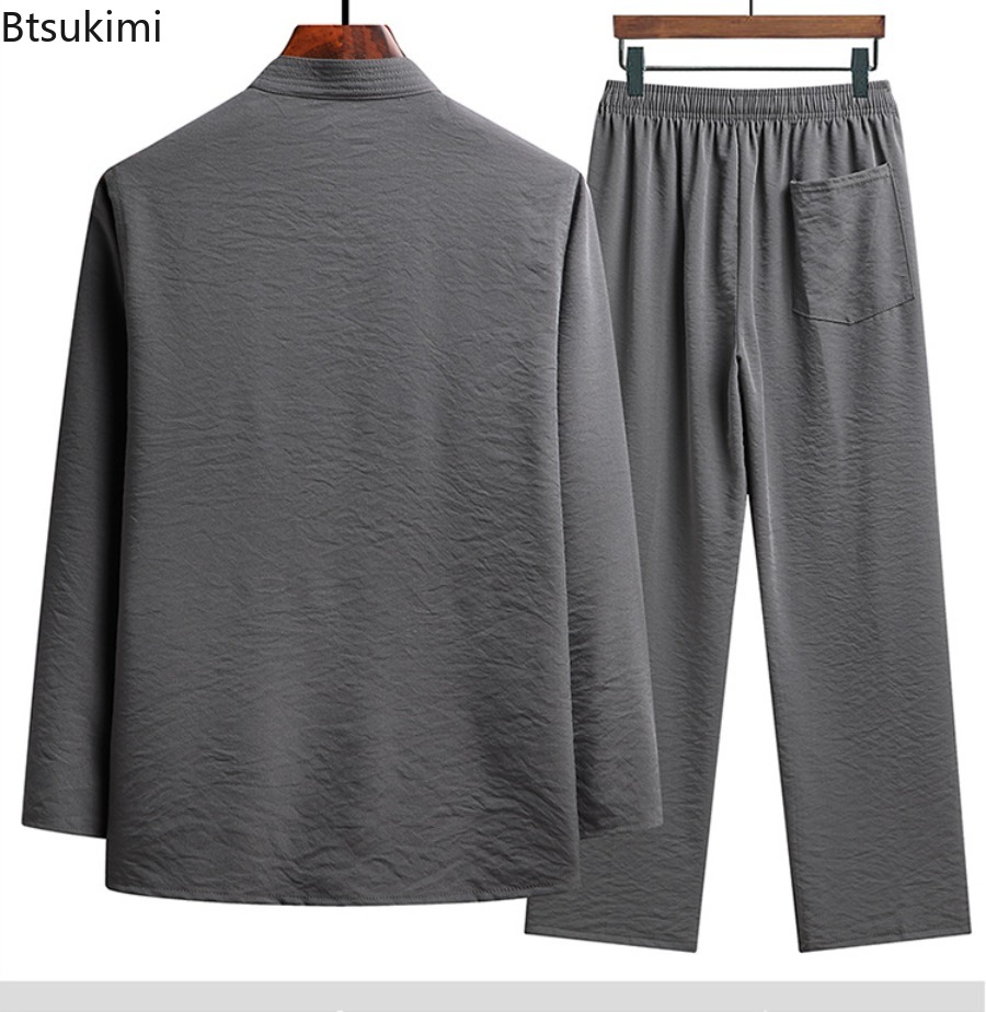 Çin Tarzı Set erkek Bahar Sonb - Embroidery Uniform incelemesi ve fiyatı