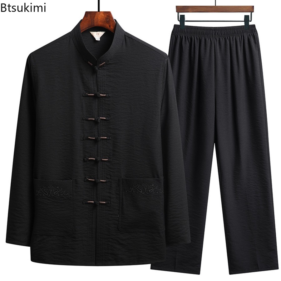 Çin Tarzı Set erkek Bahar Sonb - Embroidery Uniform incelemesi ve fiyatı
